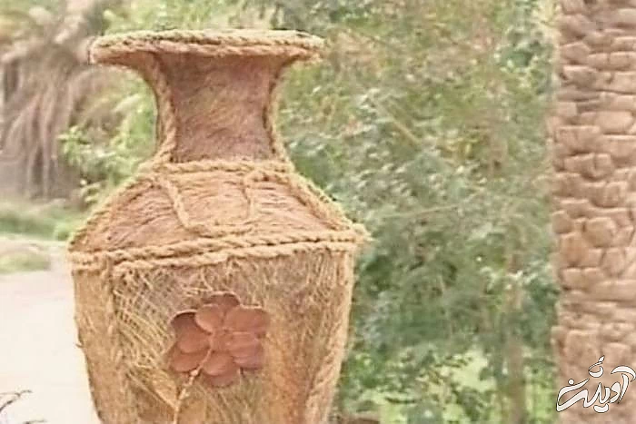 سیس بافی از صنایع معروف استان کرمان سیس بافی